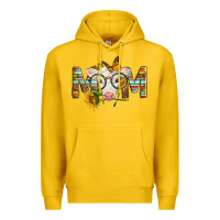 Western Baby Calf Mom With Sunflower Mother's Day Premium Hoodie | Teevron