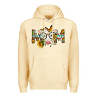 Pina Colada Western Baby Calf Mom With Sunflower Mother's Day Premium Hoodie - LillyAllenDesigns