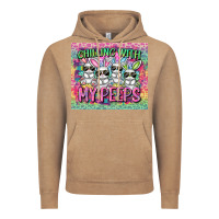 Vintage Coffee chilling with my peeps Vintage Hoodie - FaDigitalArtStudio