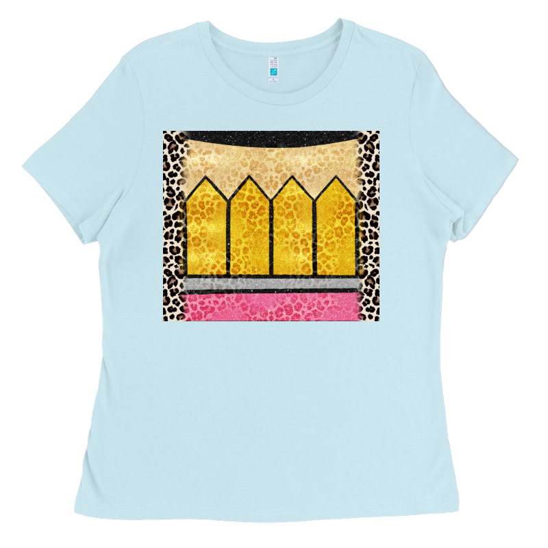 Glitter Pencil Ladies Tee by CowGirlArtShop | Teevron