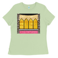 Matcha glitter pencil Ladies Tee - CowGirlArtShop