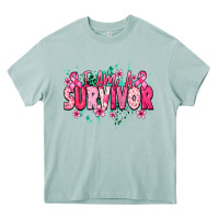 Arona I am a survivor Cancer Awareness Heavy Core Tee - HowdyJamesFarm