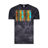 Cloud Black western brushstrokes Vintage Tee - OliviaCreatesArt