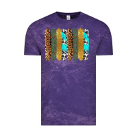Cloud Purple western brushstrokes Vintage Tee - OliviaCreatesArt
