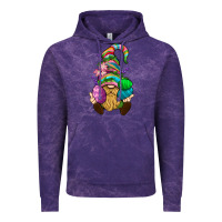 Cloud Purple Easter Holding Eggs Gnome Vintage Hoodie - BundleAndBundleShop