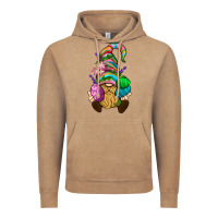 Vintage Coffee Easter Holding Eggs Gnome Vintage Hoodie - BundleAndBundleShop