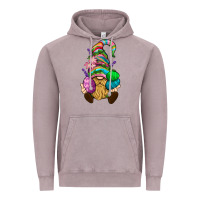 Vintage Zinc Easter Holding Eggs Gnome Vintage Hoodie - BundleAndBundleShop