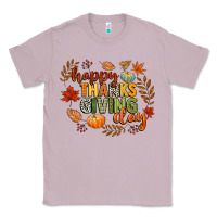 Lilac happy thanksgiving day Classic Tee - CowGirlArtShop