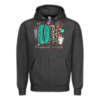 Charcoal Heather ot occupational therapist Zipper Hoodie - AdoDesignShop