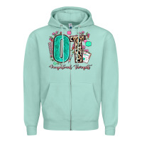 Seafoam ot occupational therapist Zipper Hoodie - AdoDesignShop