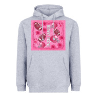 Heather Grey tackle cancer Heavyweight Hoodie - AdoDesignShop