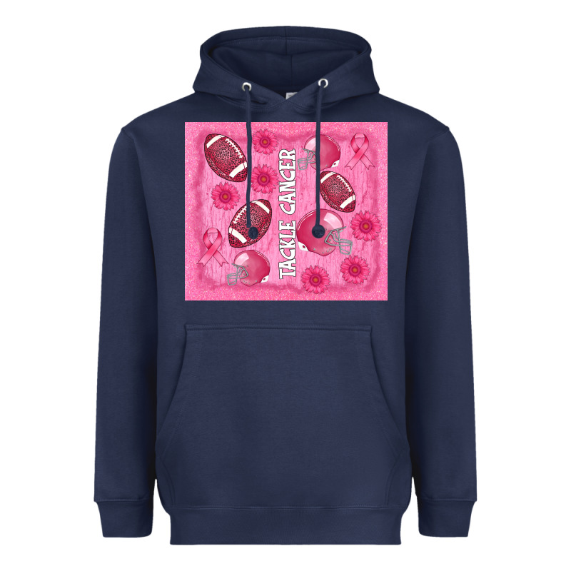 Tackle Cancer Heavyweight Hoodie by AdoDesignShop | Teevron