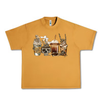Peanut Butter skeleton coffee Urban Heavy Tee - Jasminsmagicworld