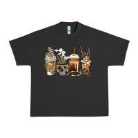 Pigment Black skeleton coffee Urban Heavy Tee - Jasminsmagicworld