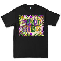 Black mardi gras Premium Tee - CowGirlArtShop