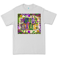 Dove Grey mardi gras Premium Tee - CowGirlArtShop