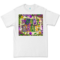 White mardi gras Premium Tee - CowGirlArtShop