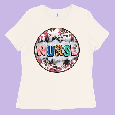 Nurse Coaster Ladies Tee Designed By Cowgirlartshop