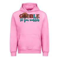 Fuchsia Pink gobble til you wobble Urban Hoodie - JahusDesignShop