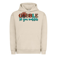 Pigment French Oak gobble til you wobble Urban Hoodie - JahusDesignShop