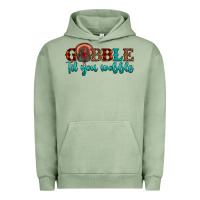 Pigment Oil Green gobble til you wobble Urban Hoodie - JahusDesignShop