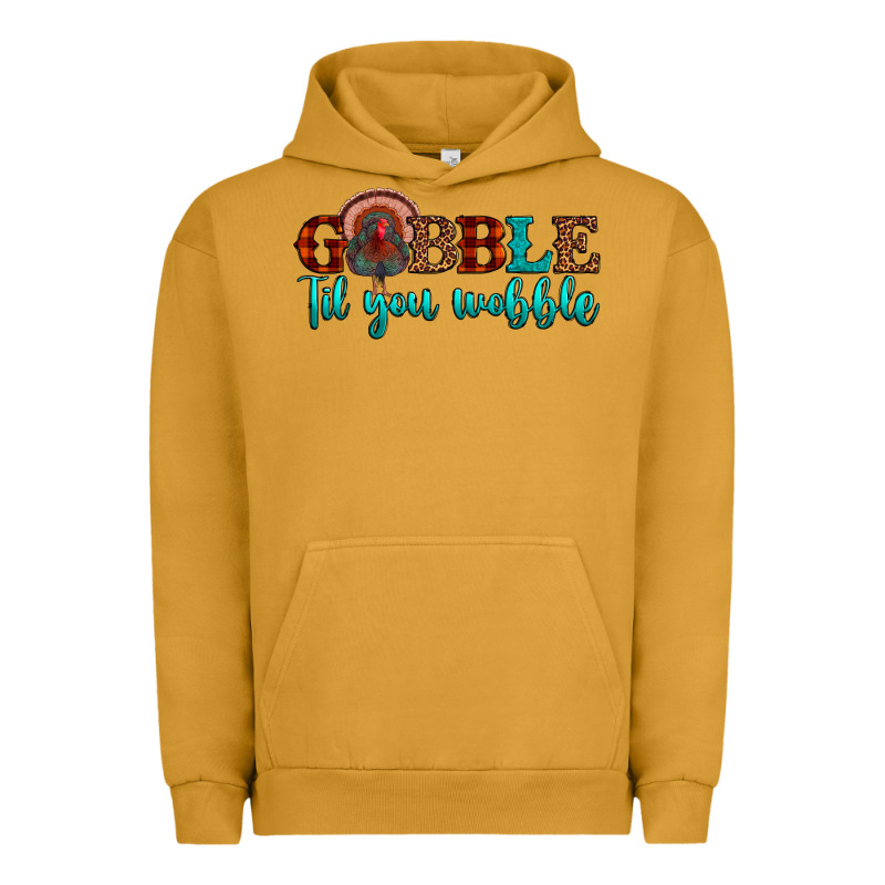 Gobble Til You Wobble Urban Hoodie by JahusDesignShop | Teevron