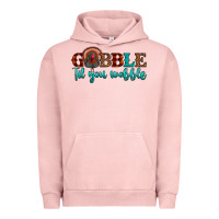 Pigment Salmon gobble til you wobble Urban Hoodie - JahusDesignShop