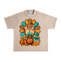 French Oak Thanksgiving Cold Drink Frappe Urban Heavy Tee - FaDigitalArtStudio