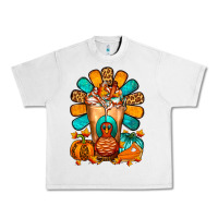 Lunar Rock Thanksgiving Cold Drink Frappe Urban Heavy Tee - FaDigitalArtStudio