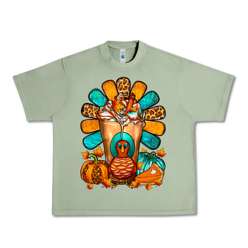 Thanksgiving Cold Drink Frappe Urban Heavy Tee by FaDigitalArtStudio | Teevron