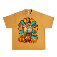 Peanut Butter Thanksgiving Cold Drink Frappe Urban Heavy Tee - FaDigitalArtStudio