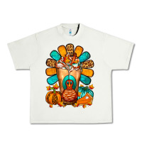 Pistachio Thanksgiving Cold Drink Frappe Urban Heavy Tee - FaDigitalArtStudio