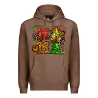 Chestnut juneteenth leopard frame mama Mother's Day Premium Hoodie - LillyAllenDesigns