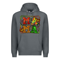 Rock juneteenth leopard frame mama Mother's Day Premium Hoodie - LillyAllenDesigns