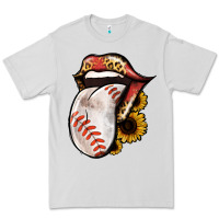 Dove Grey Baseball Tongue Premium Tee - Jasminsmagicworld