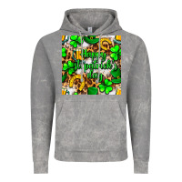 Cloud Rock Happy St. Patrick's Day pattern digital paper Vintage Hoodie - BundleAndBundleShop