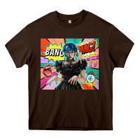 Pop Art Gothic Girl Heavy Core Tee | Teevron