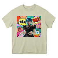 Mossy pop art gothic girl Heavy Core Tee - TumblerDesignByShophia