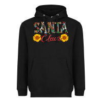 Black santa claus Heavyweight Hoodie - AdoDesignShop