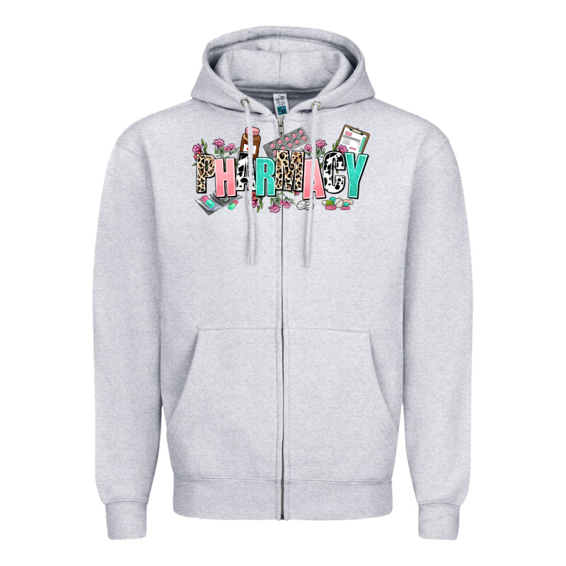 Pharmacy Zipper Hoodie by AdoDesignShop | Teevron