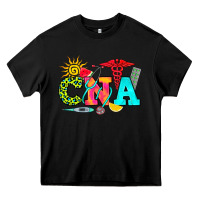 Black cna summer Heavy Core Tee - RanaPortraitStore