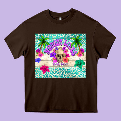 Nobody Likes Shady Beach Heavy Core Tee Designed By Tumblerdesignbyshophia
