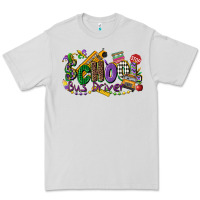 Dove Grey school bus driver mardi gras Premium Tee - CowGirlArtShop