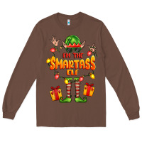 Chestnut im the smartass elf Long Sleeve Tee - FaDigitalArtStudio