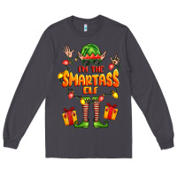 Smoke im the smartass elf Long Sleeve Tee - FaDigitalArtStudio