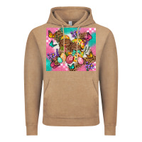 Vintage Coffee Easter Bunnies And Egg Tumbler Vintage Hoodie - BundleAndBundleShop