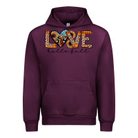 Mauve Wine hello fall love Urban Hoodie - JahusDesignShop