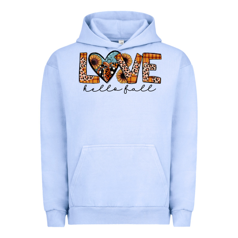 Hello Fall Love Urban Hoodie by JahusDesignShop | Teevron