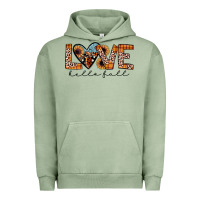 Pigment Oil Green hello fall love Urban Hoodie - JahusDesignShop