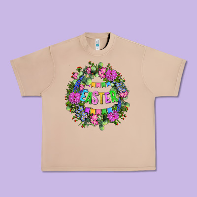 Easter Day Flower Easter Urban Heavy Tee Designed By Oliviacreatesart